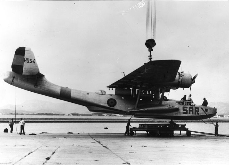 Alte Fotografie der Dornier Do 24.