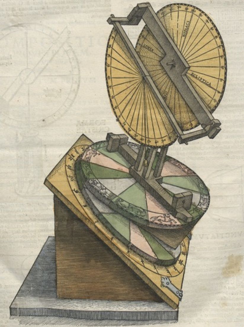 Torquetum, eines der wichtigsten astronomischen Instrumente der frühen Neuzeit