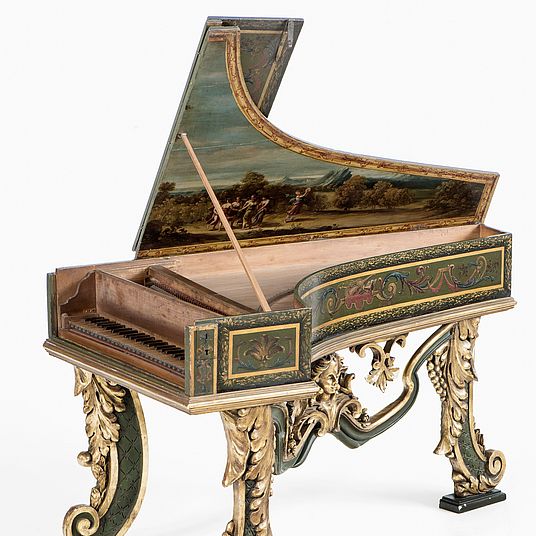 Kielklavier: Oktavcembalo.