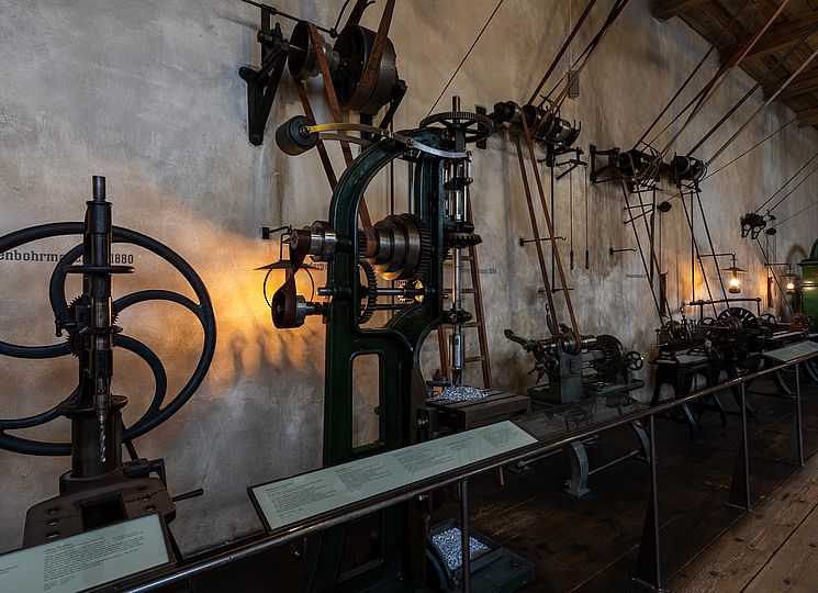 Early mechanical workshop.