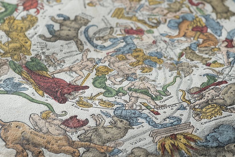 Tierkreiszeichen-Motiv aus Cellarius