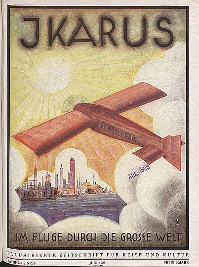 Titelblatt der Zeitschrift Ikarus