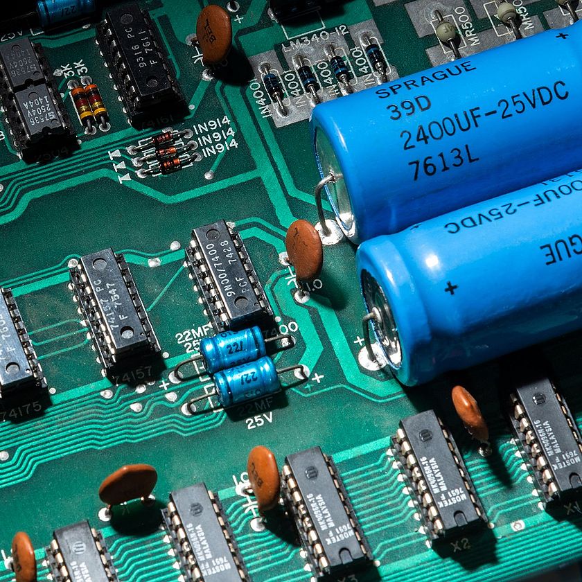 Detail Apple 1 Heimcomputer.