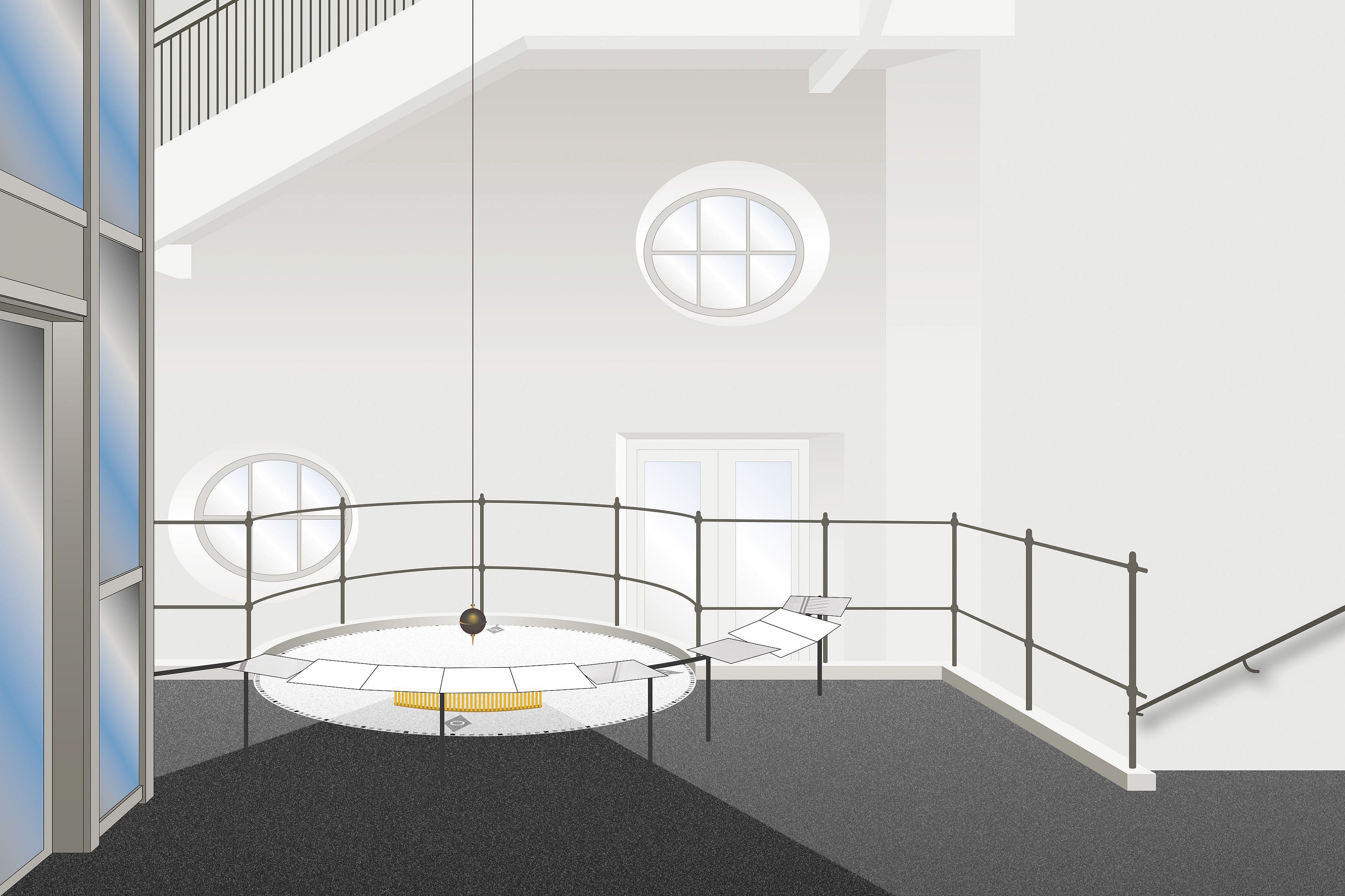 Foucault sches Pendel Deutsches Museum