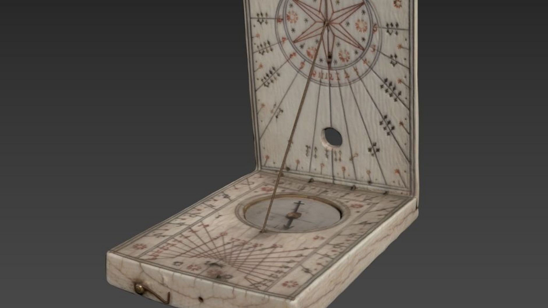 3D-Modell einer Sonnenuhr