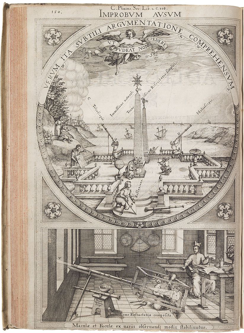 Observatorium und Helioskop-Beobachtung