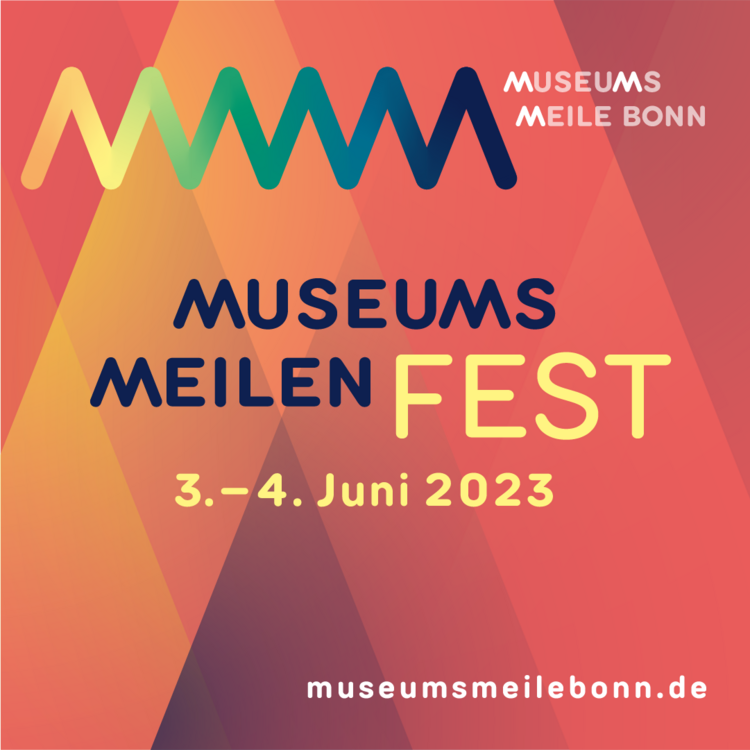 Plakat Grafik zum Museumsmeilenfest 2023