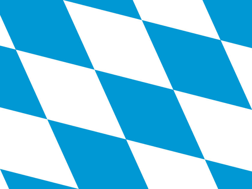 Bayerische Flagge