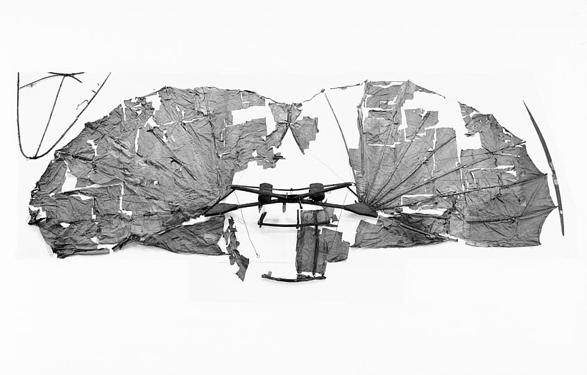 original fragments of the Lilienthal glider