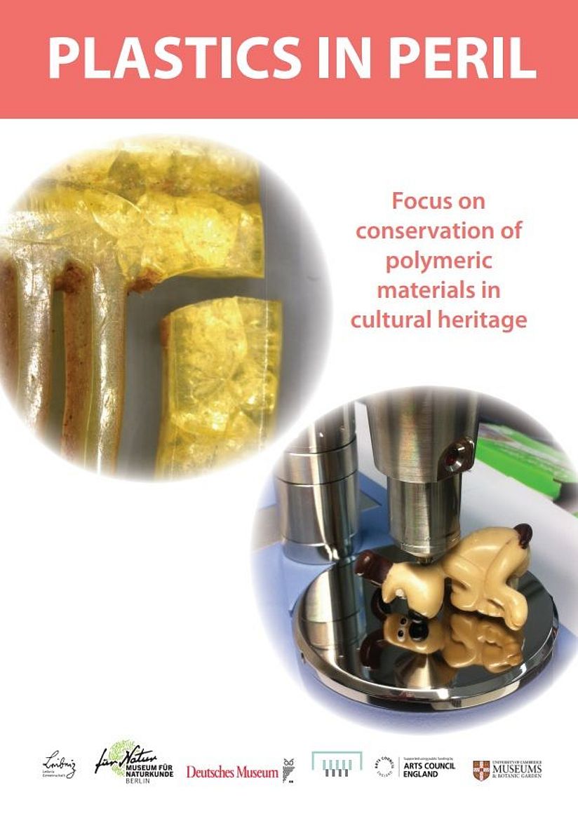 Werbetafel mit zwei Bildern