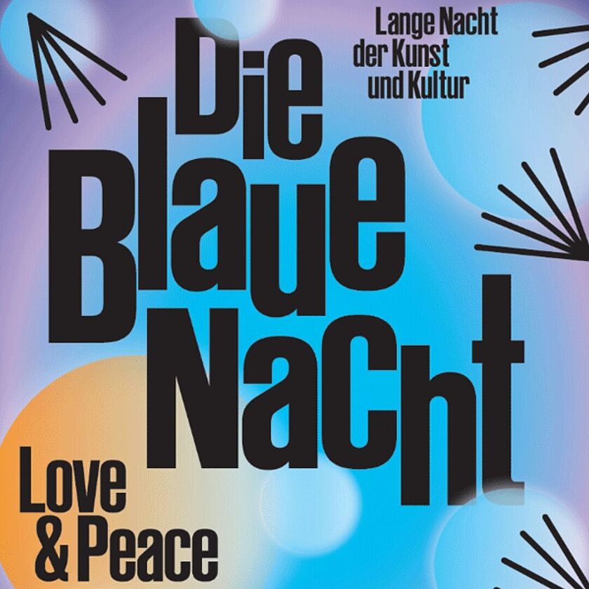 Blaue Nacht Nürnberg 2025 Logo
