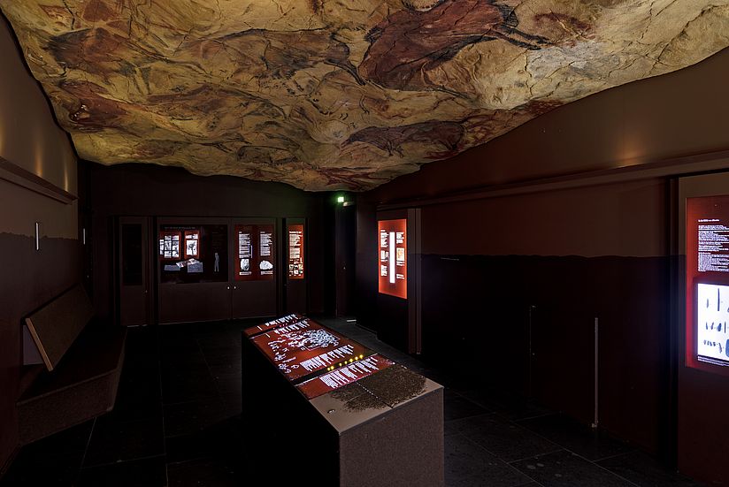 Eingang der Ausstellung.