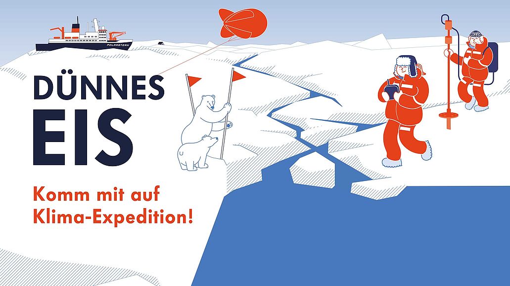 zur Sonderausstellung "Dünnes Eis"