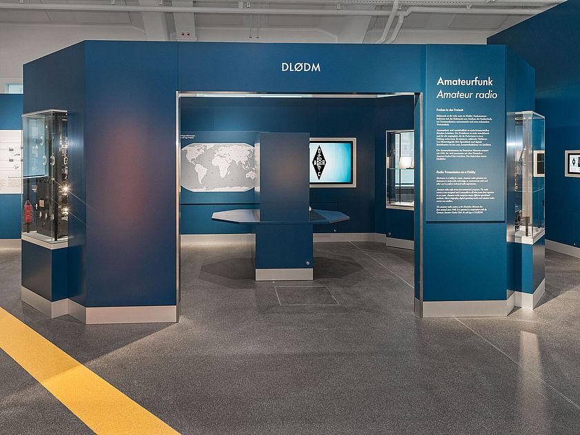 Ausstellungsbereich "Amateurfunk" Ausstellung Elektronik