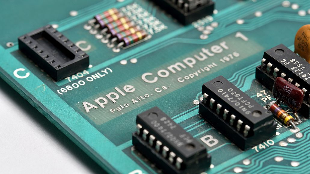 zur Ausstellung Elektronik