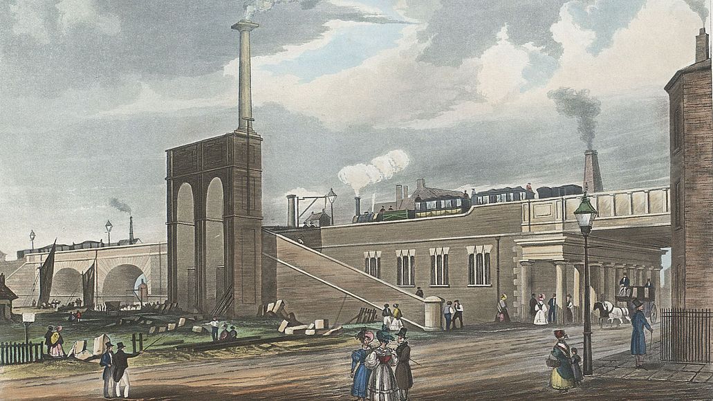 Einfahrt nach Manchester