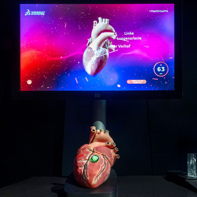 Dassault Systemes: Living Heart Digitaler Zwilling.
