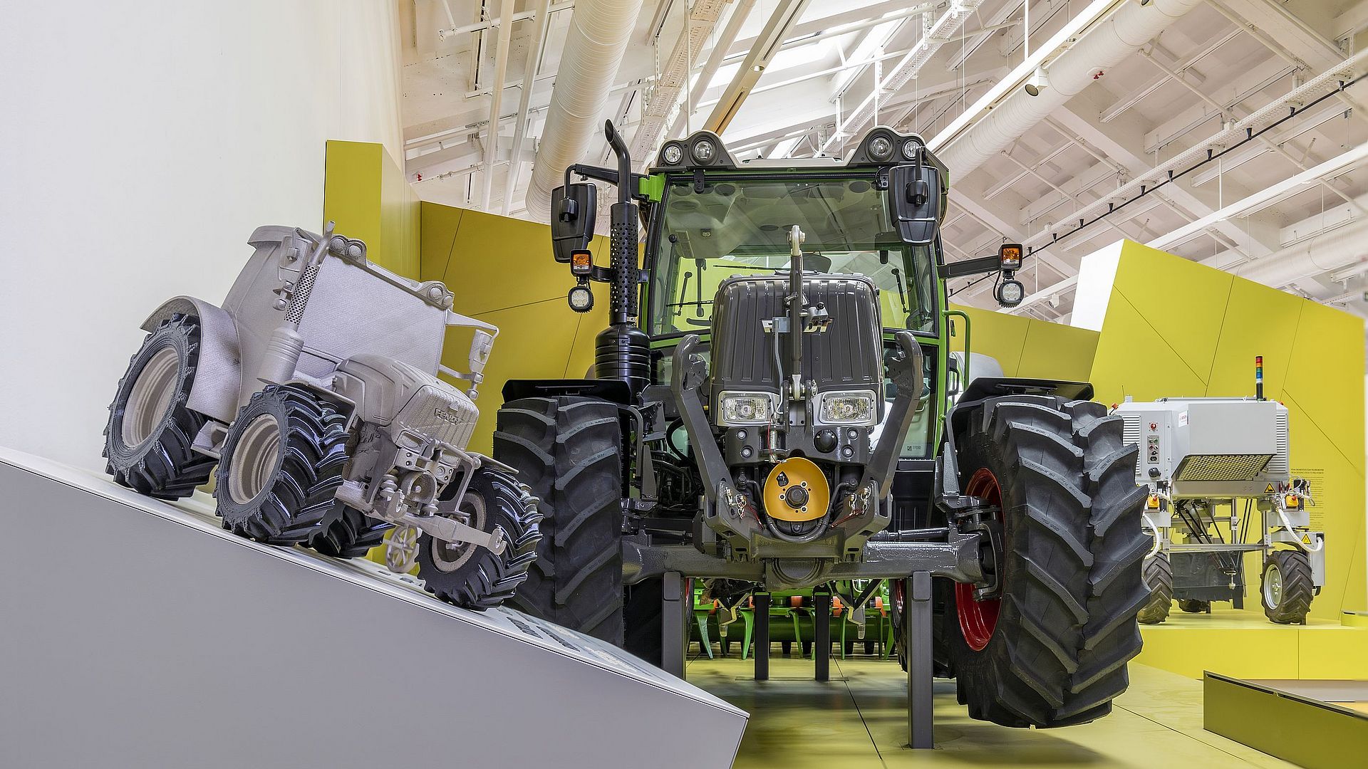 Fendt Traktor Prototyp eines Fendt Traktors mit Tastmodell