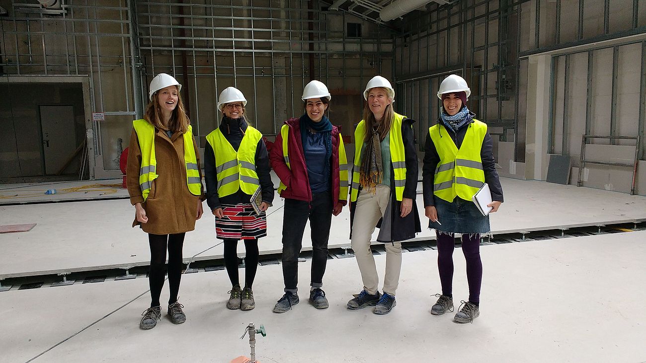 Das wissenschaftliche Team der Ausstellung Landwirtschaft und Ernährung.