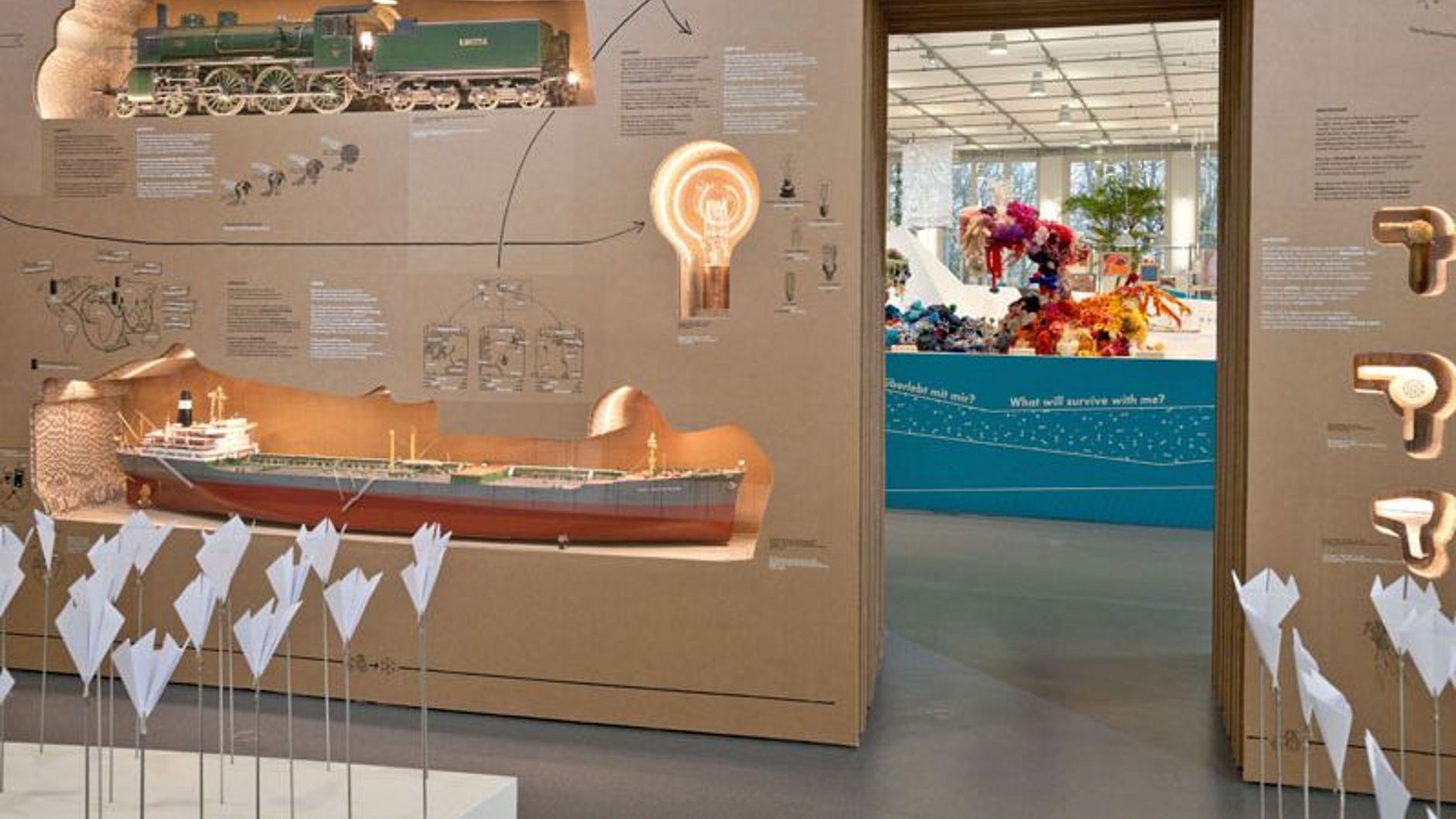 Blick in die Sonderausstellung.